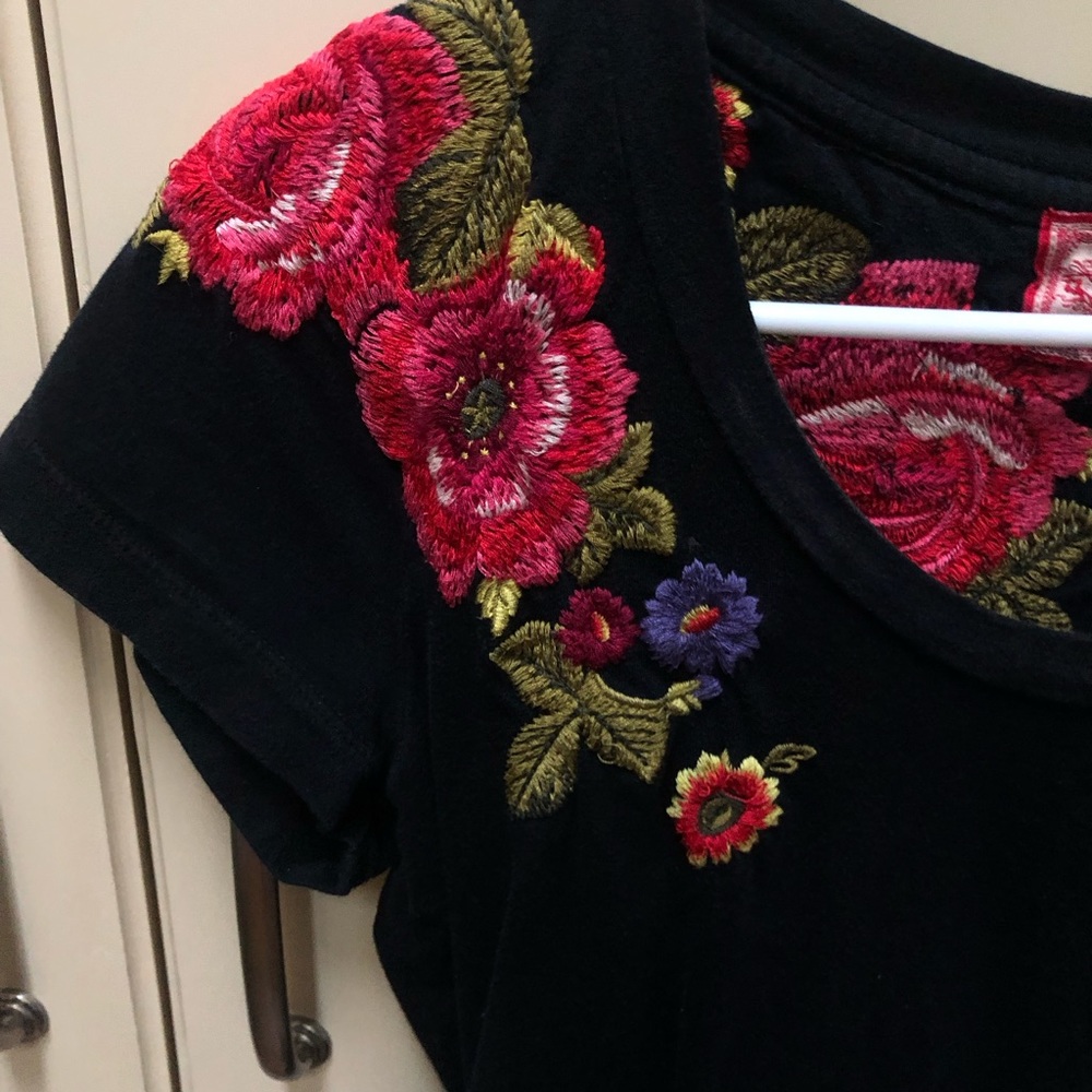 Vintage Johnny Was T Shirt - image 4